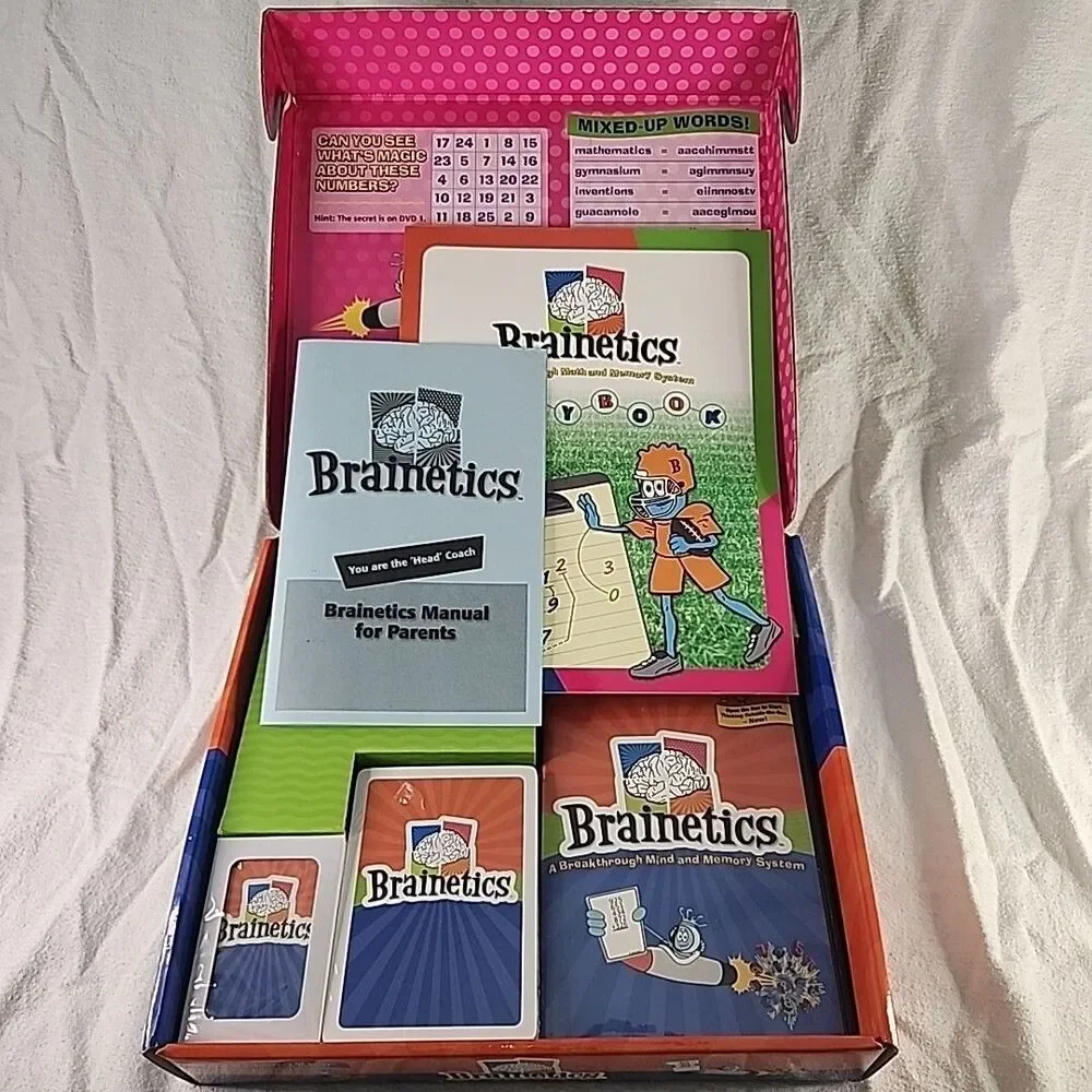 Brainetics Breakthrough Math and Memory System Ages 9+ Featured On ABC 20/20 NEW